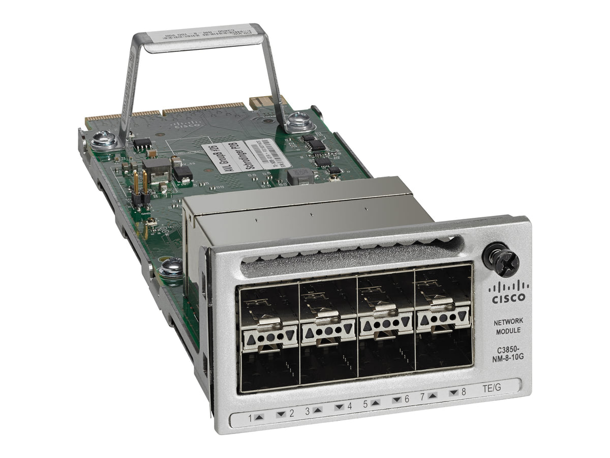 CISCO C3850-NM-8-10G-RF Catalyst 3850 8 x 10GE Network Module REMANUFACTURED