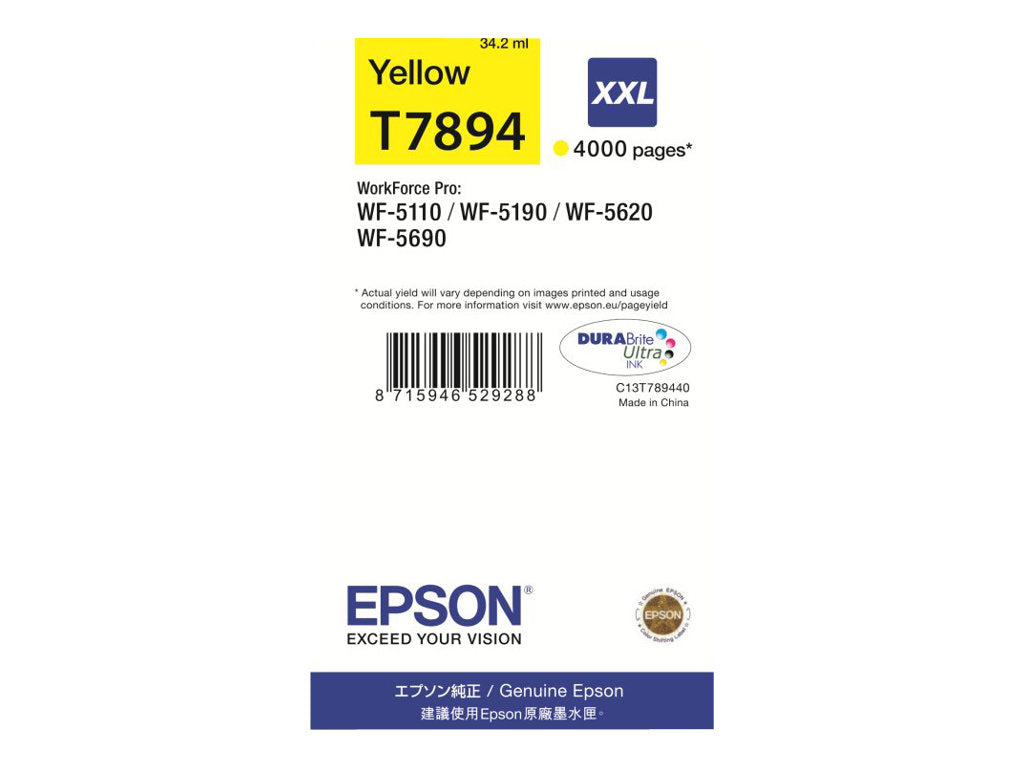 Ink/T789 DURABrite Ultra 34.2ml YL