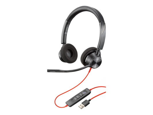 HP Poly Blackwire 3320 Microsoft Teams Certified USB-A Headset