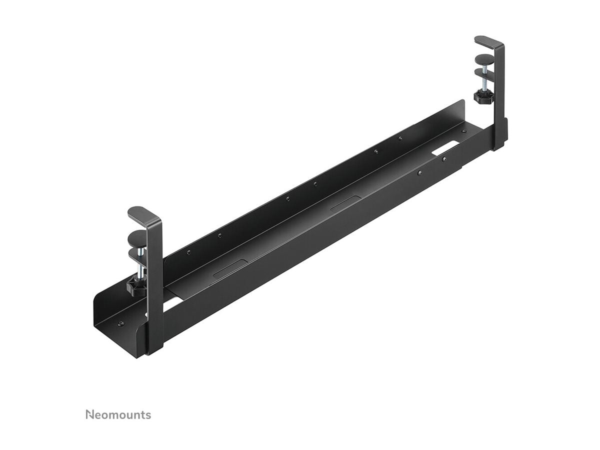 NEOMOUNTS Cable Management Tray max 5kg. clamp-on design universal black