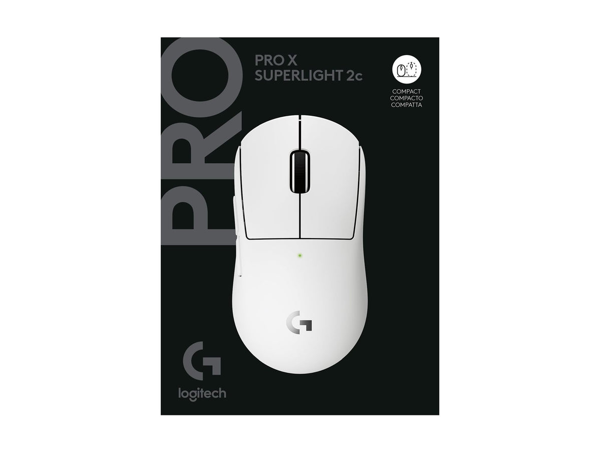 LOGITECH PRO X SUPERLIGHT 2c compact wireless gaming mouse - WHITE