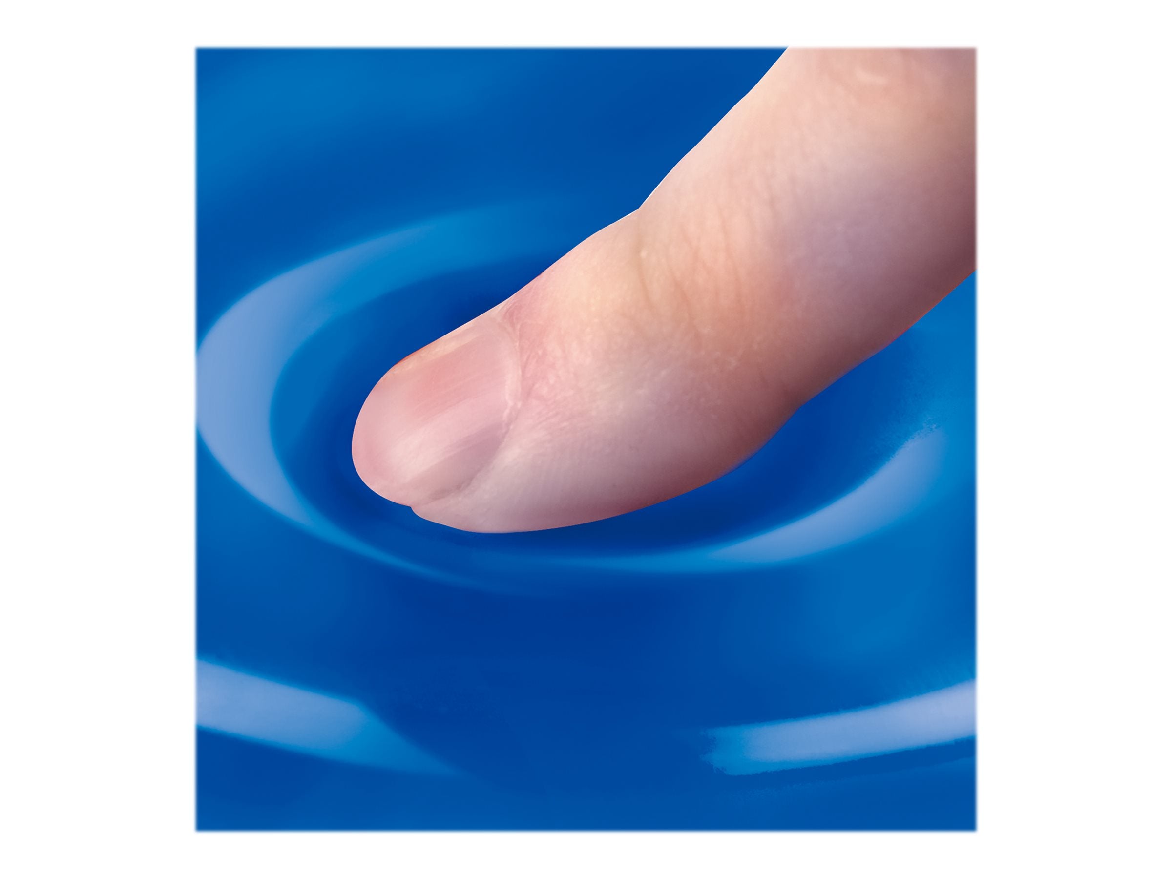 FELLOWES REP-POIGN GEL CRYSTAL CLAVIER - BLEU