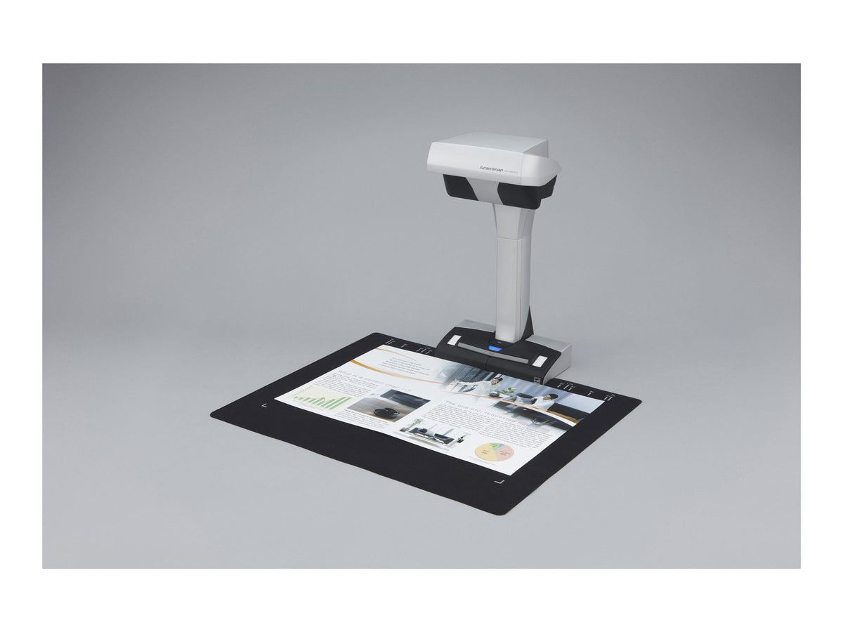 RICOH ScanSnap SV600 Contactless overhead document scanner capable of scanning A8 to A3 documents up to 30mm depth. Includes USB 2