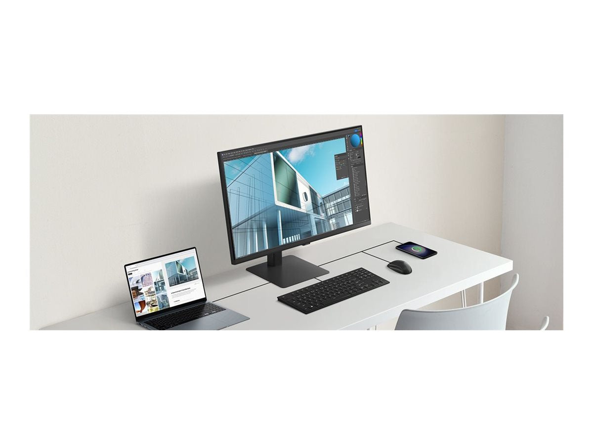 SAMSUNG LS32D600UAUXEN 32p 16:9 2560x1440 IPS 5ms 100Hz HDR10 sRGB HAS Swivel Pivot HDMI DP USB-C 90W LAN Daisy chain KVM (P)
