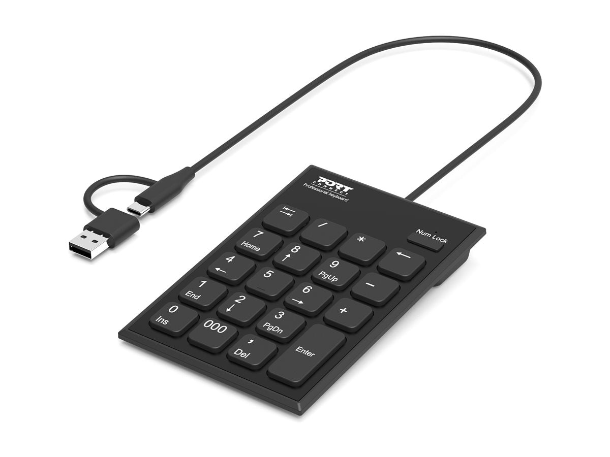 PORT DESIGNS Numeric Keypad Wired Type C