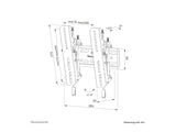 NEOMOUNTS WL35S-850BL12 Support pour écran mural 24-65p - inclinable - verrouillable - installation rapide