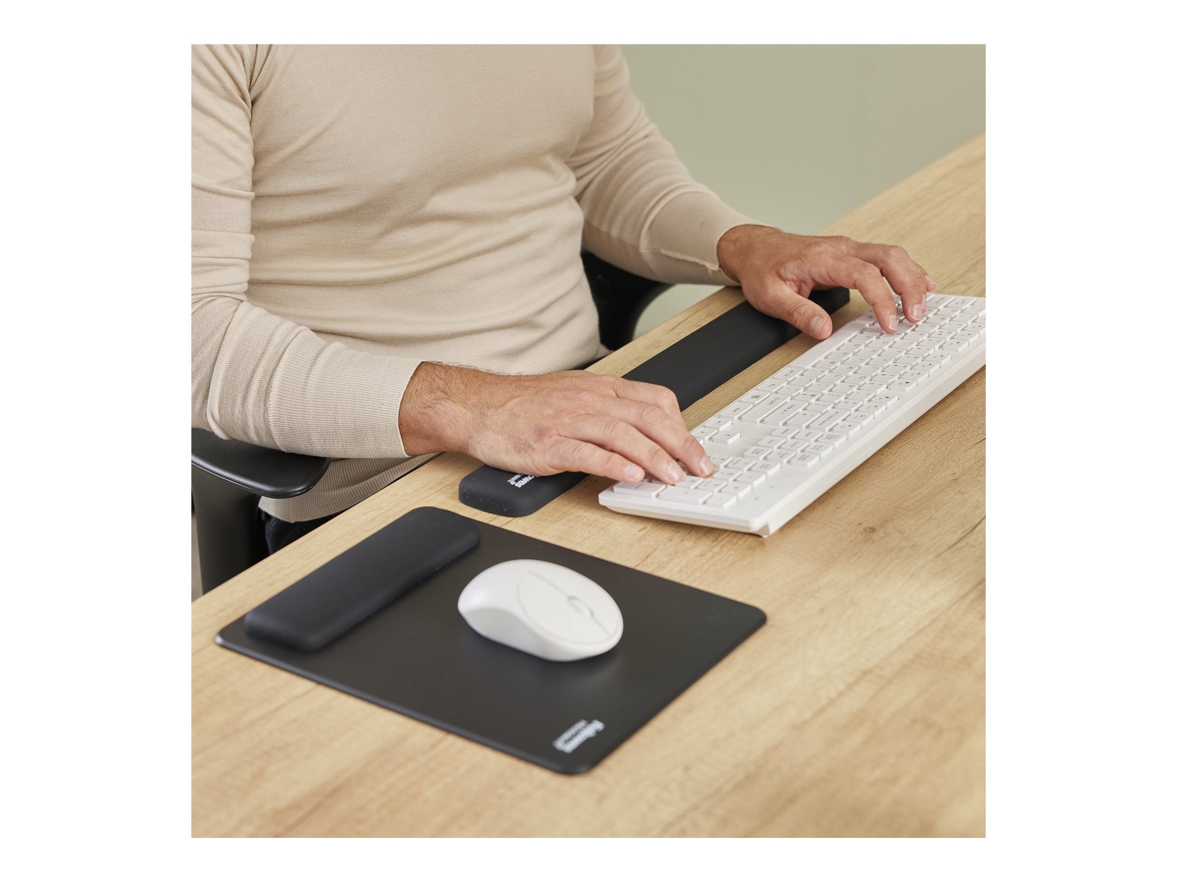 FELLOWES Repose-poignets clavier Breyta - Noir