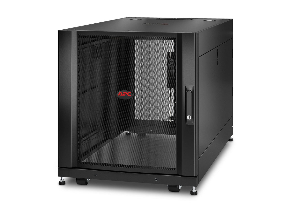 APC NetShelter SX 12U Server 600mm Wide x 1070mm Deep Enclosure with Side Panels and Keys