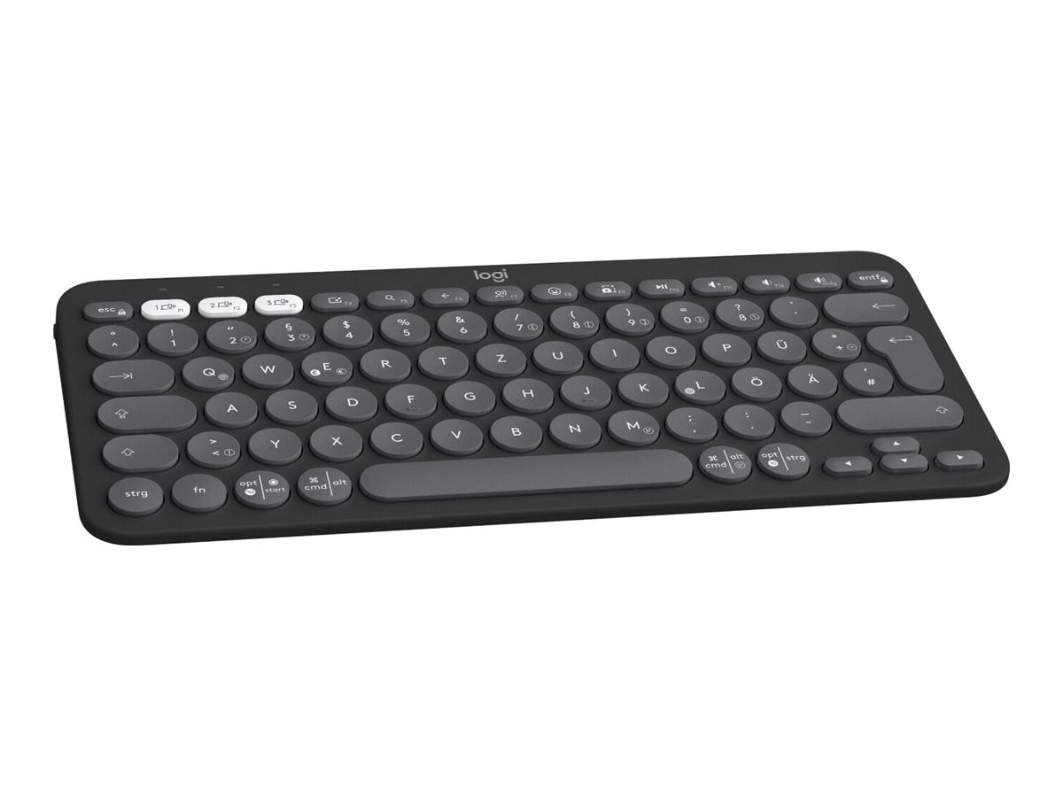LOGITECH Pebble Keys 2 K380s - TONAL GRAPHITE - (FRA) - BT - N/A - CENTRAL-419 - UNIVERSAL