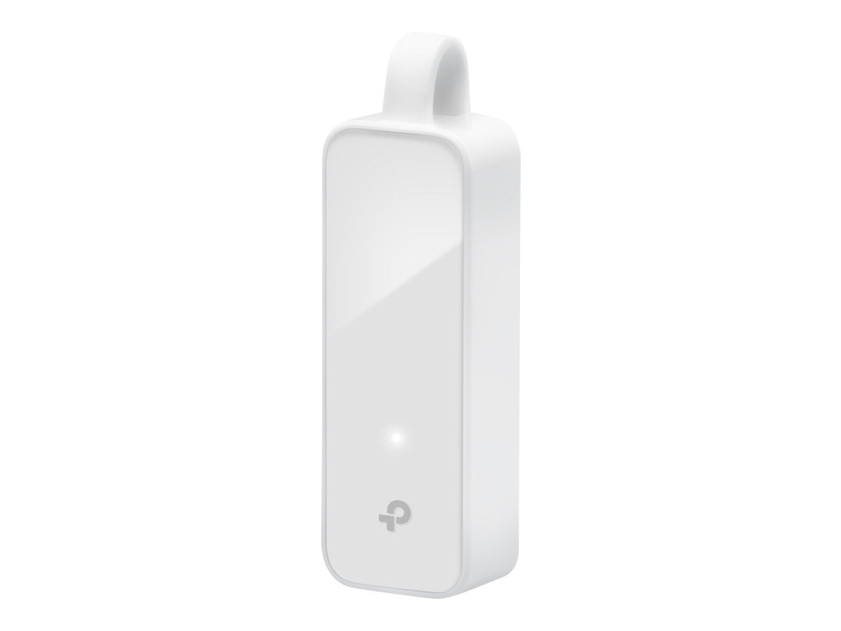 TP-LINK USB 3.0 to Gigabit Ethernet Adapter, 1 port USB 3.0 connector and 1 port Ethernet port
