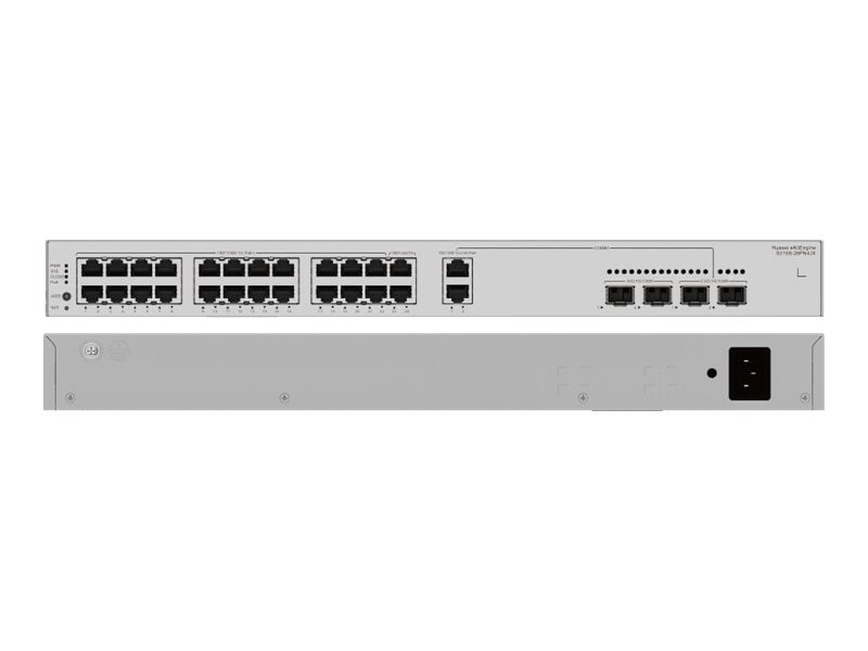 HUAWEI Data Communication S310S-26PN4JX S310S-26PN4JX S310S-26PN4JX 24x10/100/1000BASE-T ports 22xPoE+ 2x10/100/1000/2.5GBASE-T eKit