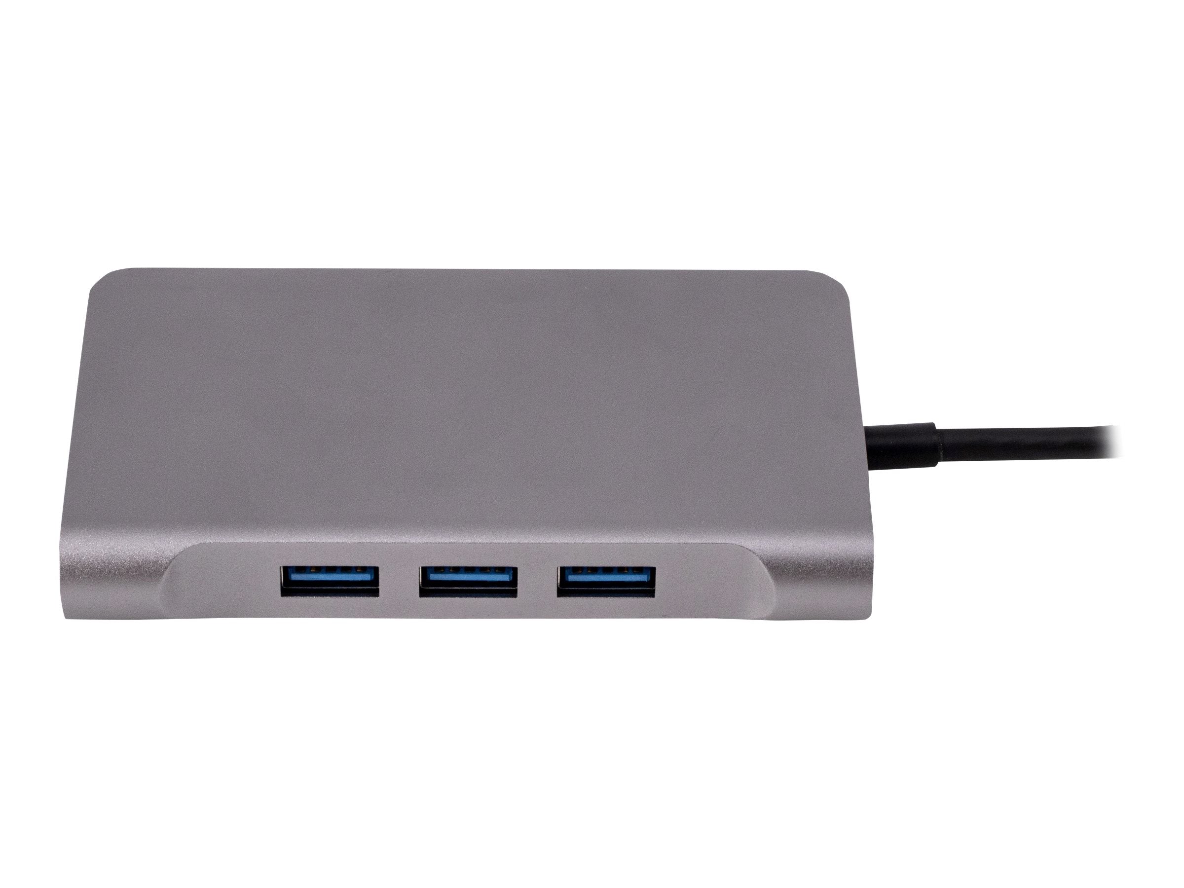 URBAN FACTORY Hubee Plus USB-C Mobile Station RJ45 Gigabit HDMI 4K VGA HD 3xUSB-A 3.1 of 10gbps 100Watts