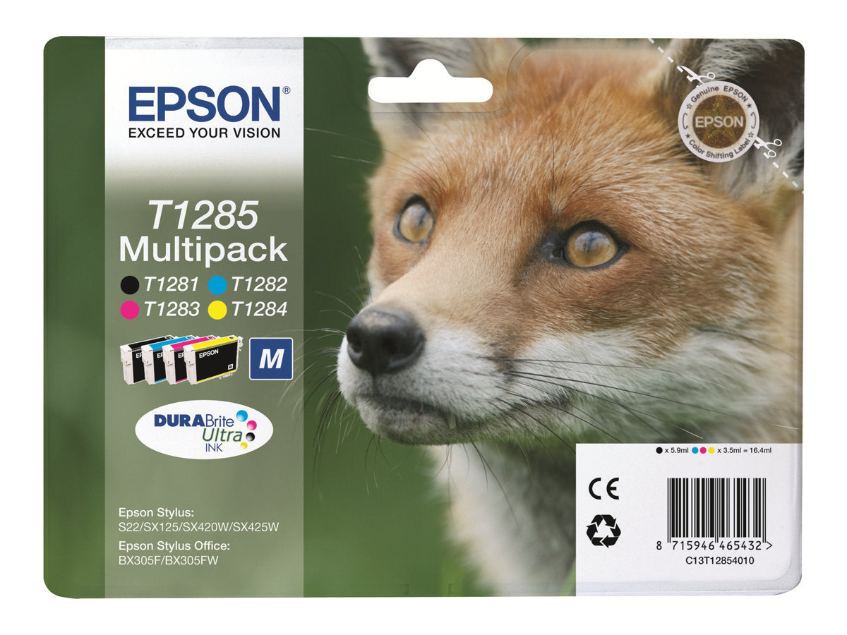 Ink/T1285 Fox 3.5ml CMY 5.9ml BK