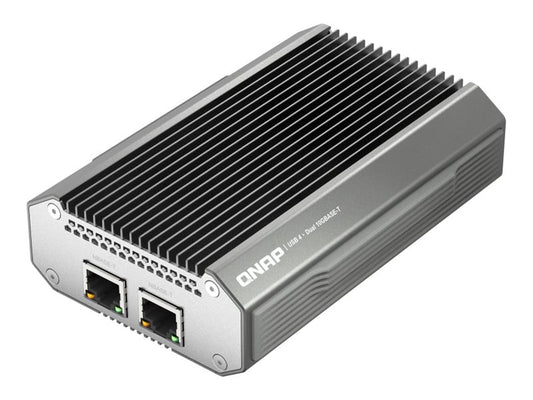 QNAP USB 4 Type-C to 2x10GBASE-T Network Adapter