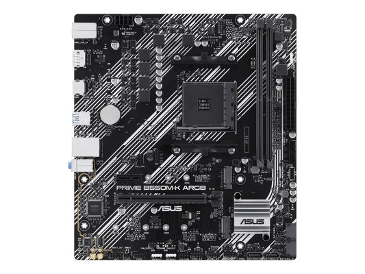 ASUS PRIME B550M-K ARGB AM4 2DDR4 microATX 4xSATA MB 1xHDMI 2.1 1xDP 1.4 2xM.2