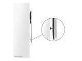 NEOMOUNTS WL30-750BL18P Support mural fixe pour écran 50-98p- robuste - verrouillable - portrait - installation rapide - TÜV