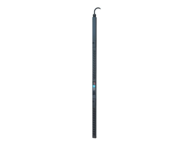 APC Metered Rack PDU ZeroU 2G Rack AC 100/120V 2880VA RS-232 input NEMA L5-30 output connectors 24 2.9m cord Black