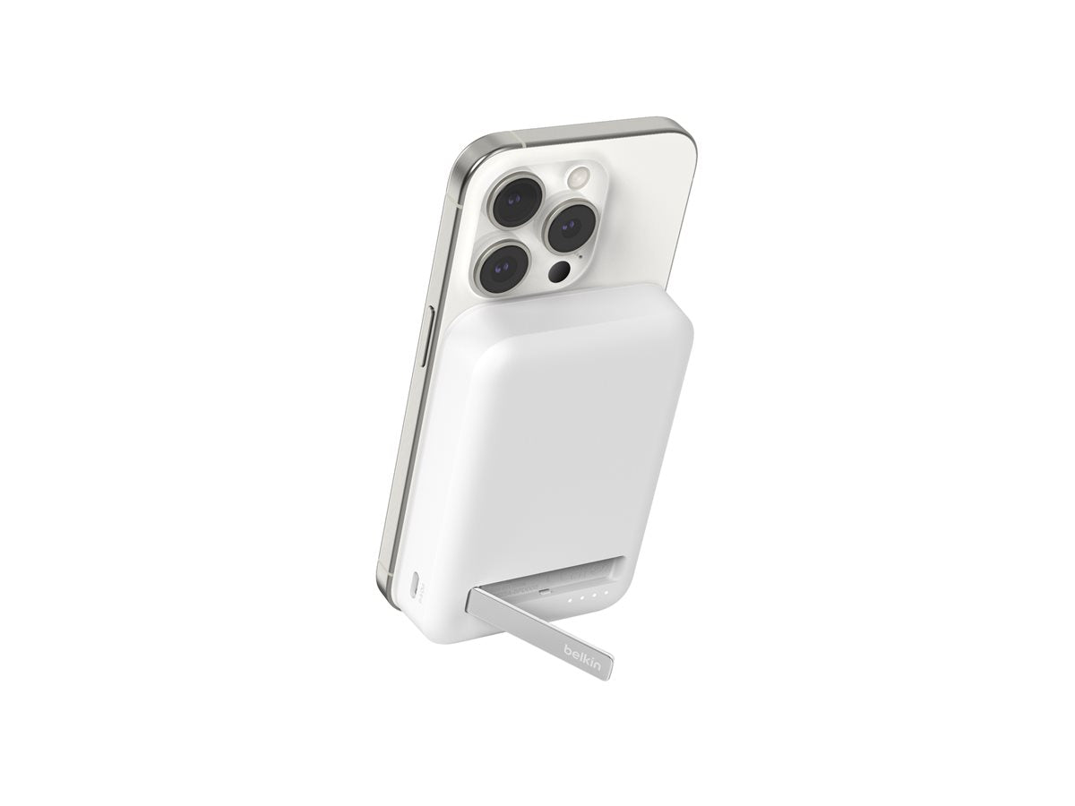 BELKIN 10k Qi2 MagSafe Compatible Powerbank with kickstand
