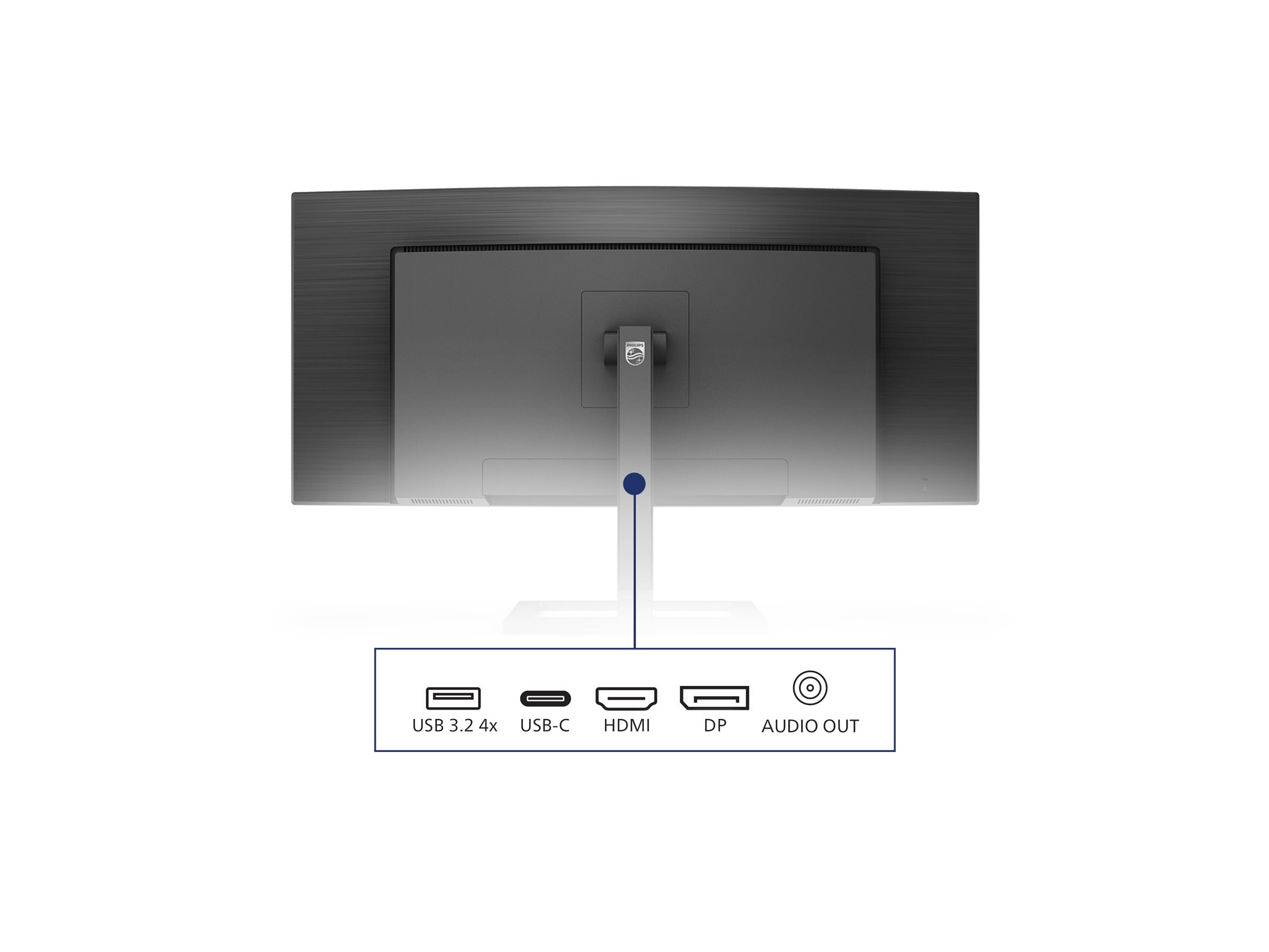 PHILIPS 346E2CUAE/00 34p Curved VA WLED 3440x1440 21:9 300cd/m2 4ms 100Hz HDMI DP1.2