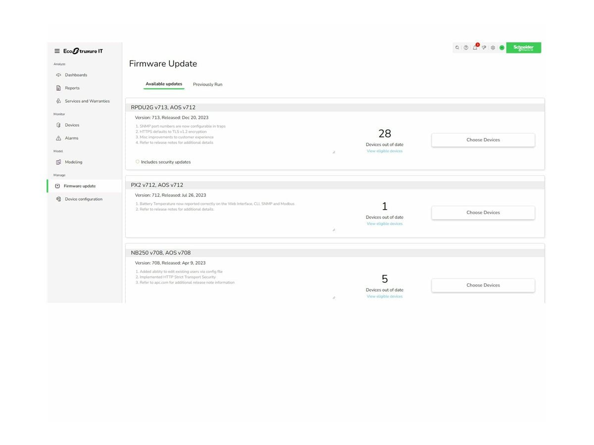 APC EcoStruxure IT Expert 200 nodes 3 years