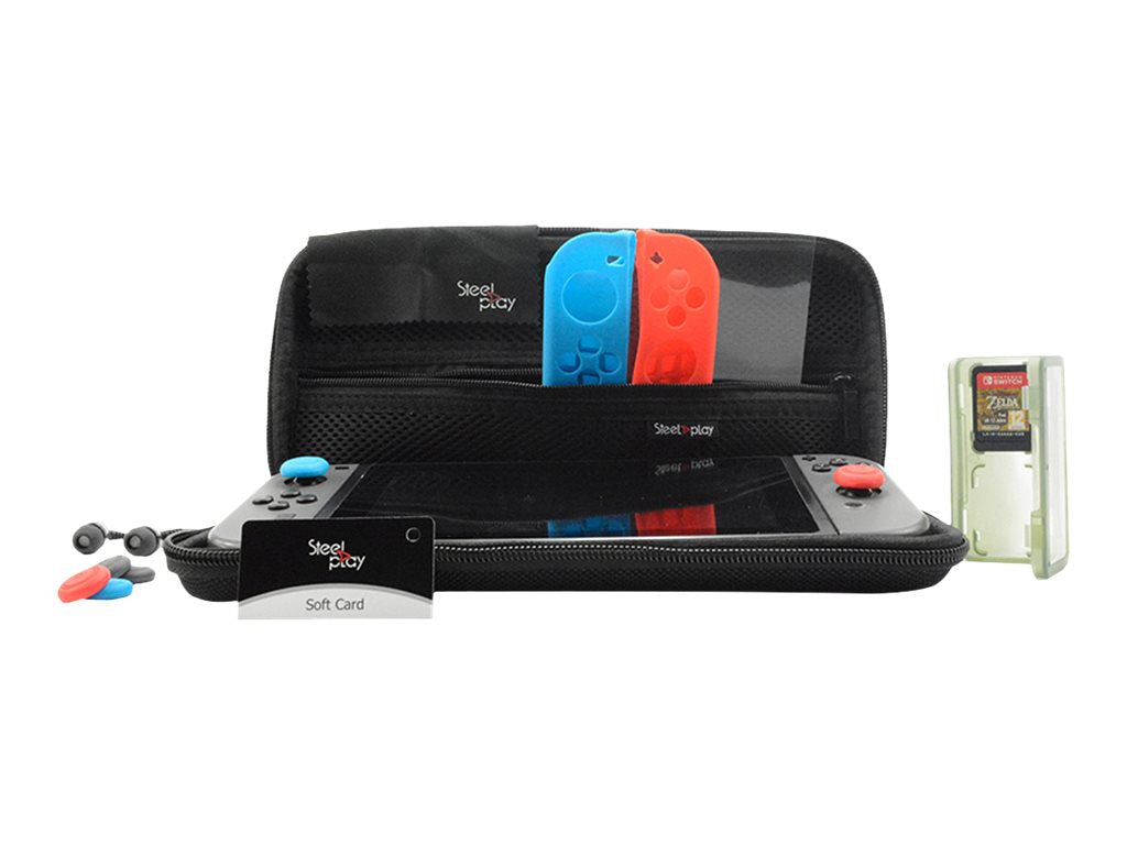 LEXIP X STEELPLAY Kit Carry & Protect 11 en 1 SWITCH + 2 Housses Manettes Offertes