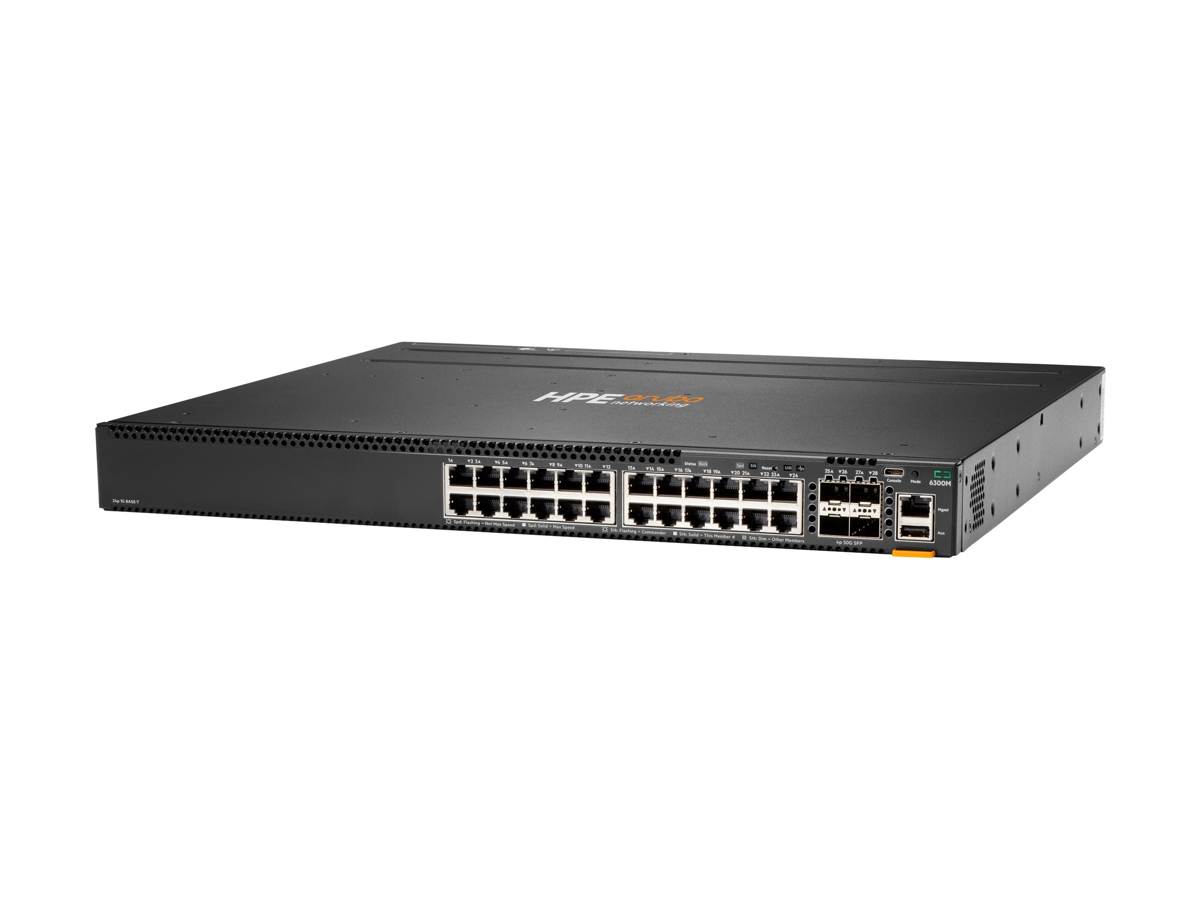 HPE Aruba 6300M 24-port 1GbE and 4-port SFP56 Switch