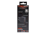TNB XTREMWORK 30W Mains 2 USB Charger Black