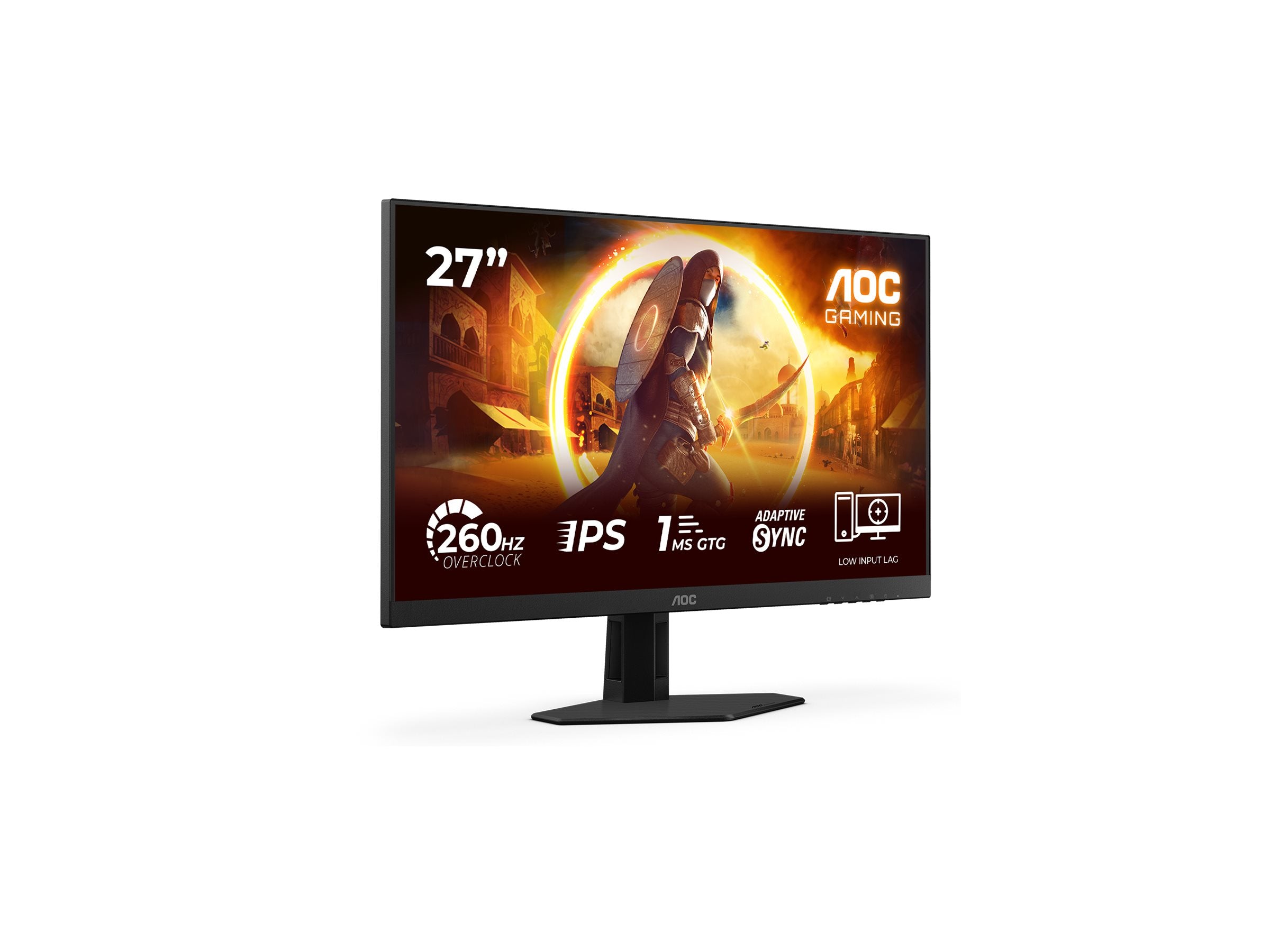 AOC 27G4ZRE Gaming 27p 16:9 Fast IPS 260Hz 1920x1080 HDMI 2.0 DP 1.4