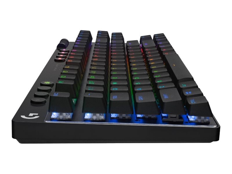 LOGITECH G PRO X TKL LIGHTSPEED Gaming Keyboard - BLACK - (FRA) - 2.4GHZ/BT - N/A - CENTRAL-419 - TACTILE