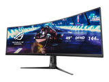 ASUS Display XG49VQ 49p Gaming Curved DFHD 144Hz 3840x1080 Freesync 2 HDR 4ms 21:9 USB HDMI DP Speaker