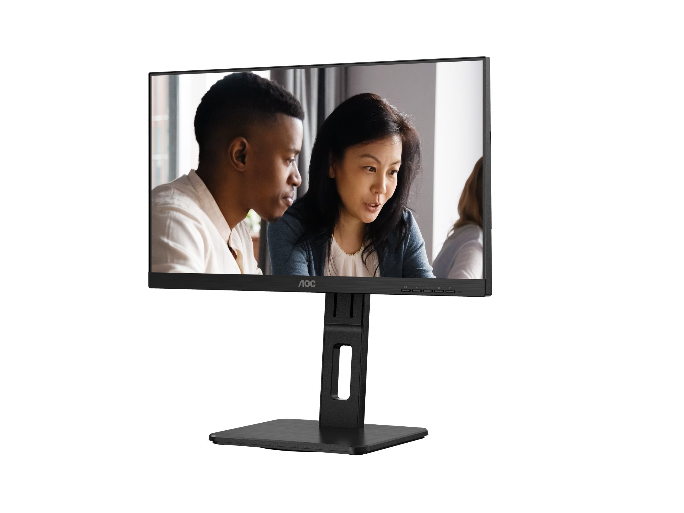 AOC 22E2UMF 22" 1920 x 1080 Full HD (1080p) @ 75 Hz - VA - 3000:1 - HDMI, VG DisplayPort - haut-parleurs - noir - ajustable