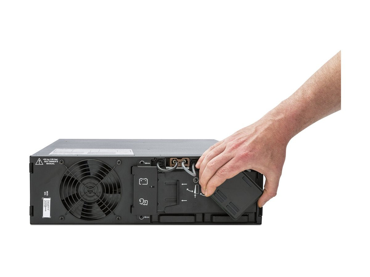 APC Smart-UPS SRT 5000VA RM UPS Rack AC 208/240V 4500Watt 5000VA 1-phase Ethernet 10/100 USB output connectors 2 3U BK