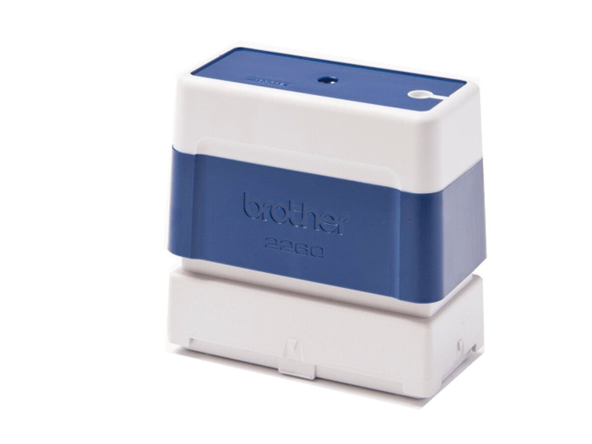 BROTHER stamp blue
