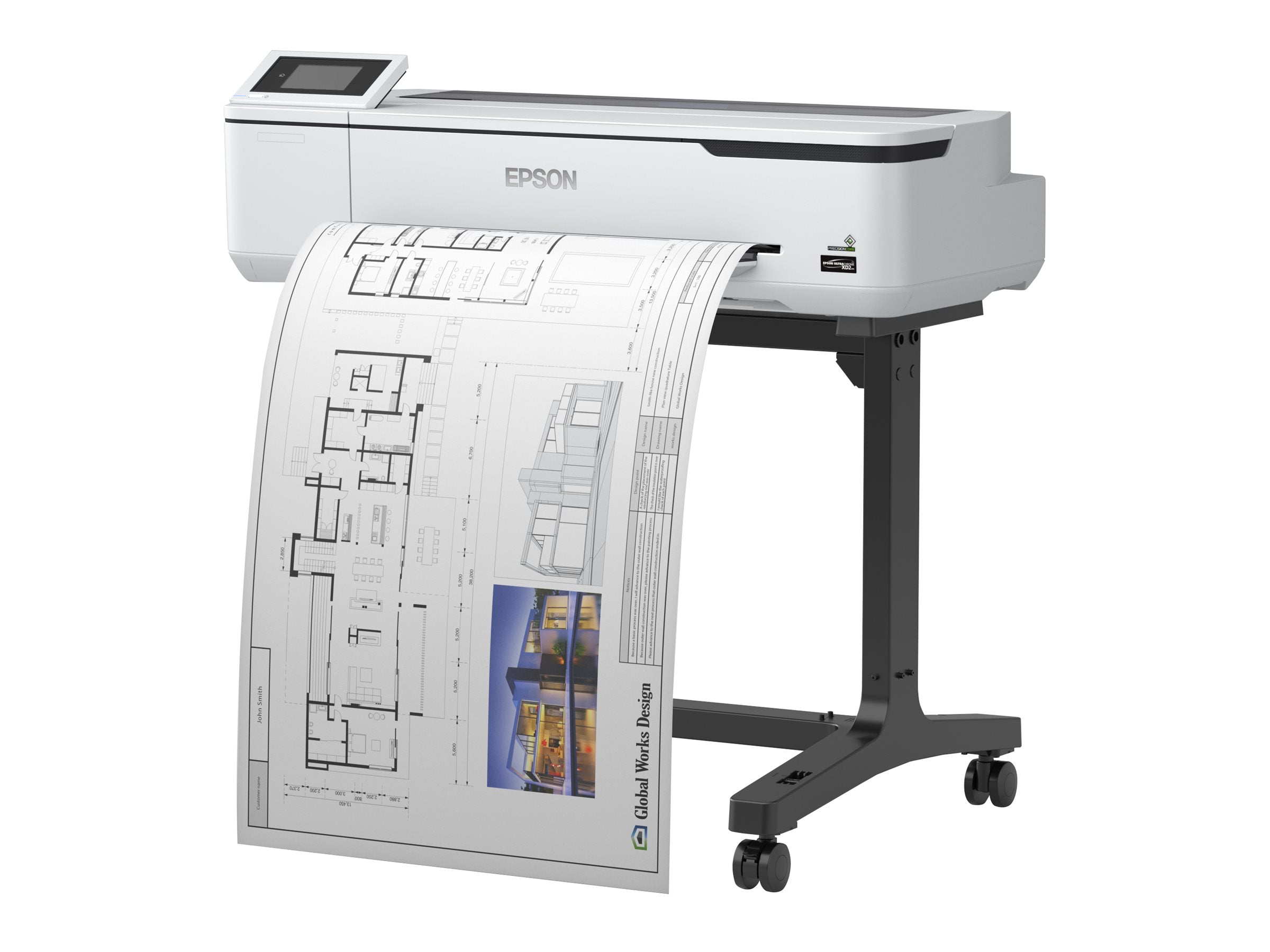 EPSON SureColor SC-T3100 24inch large-format printer colour ink-jet Roll A1 61.0cm 2400x1200dpi Gigabit LAN Wi-Fi USB 3.0 Cutter