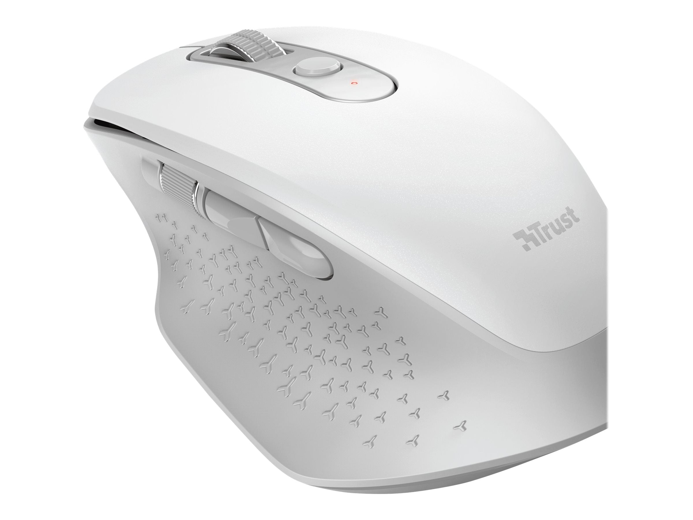 TRUST Souris sans fil OZAA Compact multi-connexion - Blanche