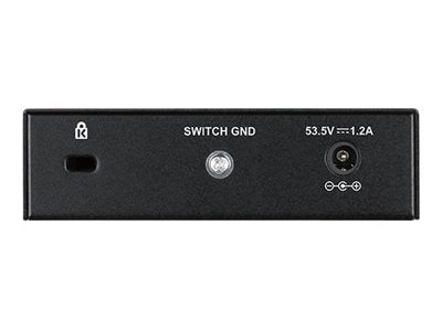 D-LINK 5 ports Gigabit dont 4 ports supportant le PoE - Budget PoE 60W