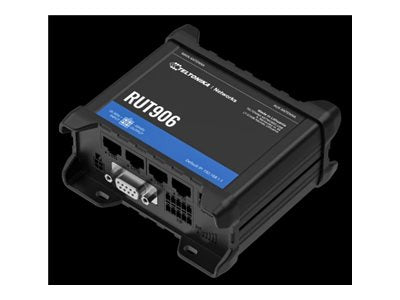 TELTONIKA NETWORKS RUT906 Dual Sim eSIM 4G/LTE/3G EMEA EU RS232 RS485 Router