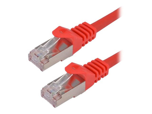 MCL CAT 7 S/FTP LSZH Patch cable - 1m Red