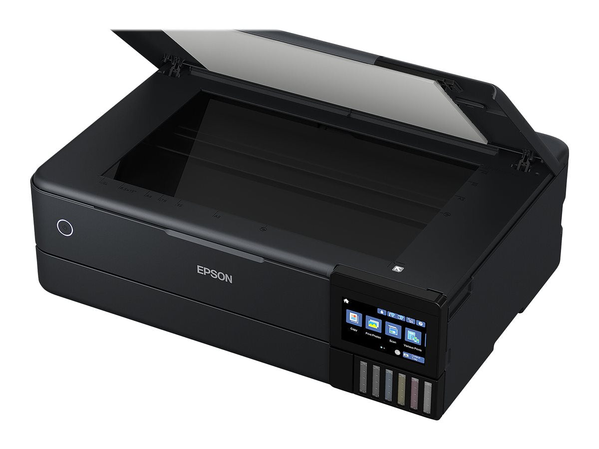 EPSON EcoTank ET-8550 MFP colour inkjet refillable A3 16ppm Print USB LAN Wi-Fi Black