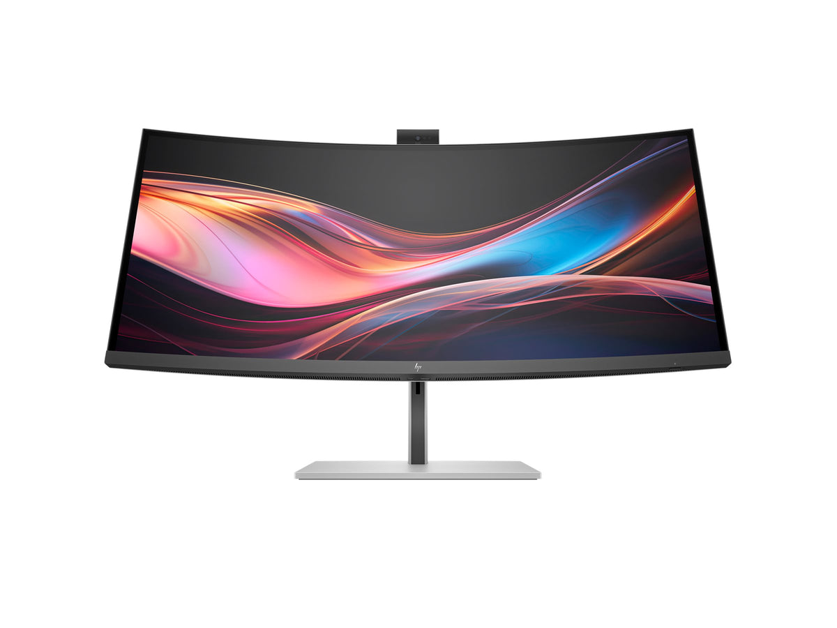 HP Écran incurvé Series 7 Pro LED - 734pm avec webcam 5 Mpx WQHD 34p 3440 x 1440 HDMI DP USB-C Thunderbolt 4 3/3/0