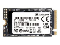 TRANSCEND 256Go M.2 2242 PCIe Gen4x4 NVMe 3D TLC DRAM-less