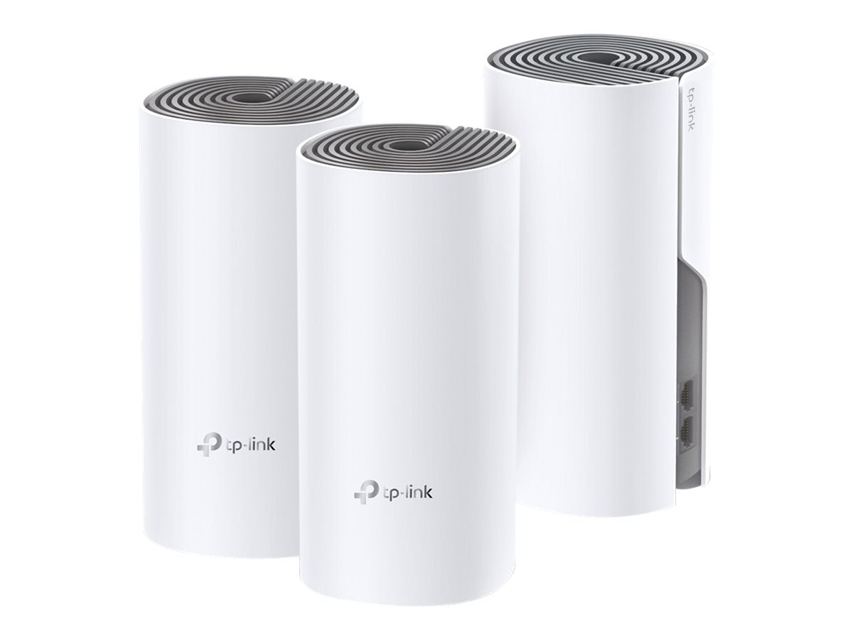 TP-LINK AC1200 Whole-Home Mesh Wi-Fi System Qualcomm CPU 867Mops at 5GHz+300Mops at 2.4GHz 2 10/100Mops Ports 2 internal antennas