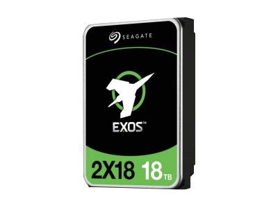 SEAGATE EXOS 2X18 SAS 16To Helium 7200rpm 12Gb/s 256Mo cache 3.5p