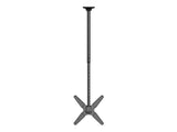 NEOMOUNTS FPMA-C340BLACK Support de plafond pour écran de 32-75p - h 106-156 cm