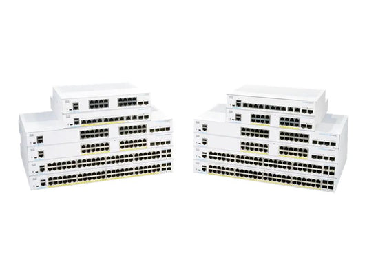 CISCO CBS350 Managed Switch 8 Port GE Full PoE Ext PS 2x1G Combo REMANUFACTURED