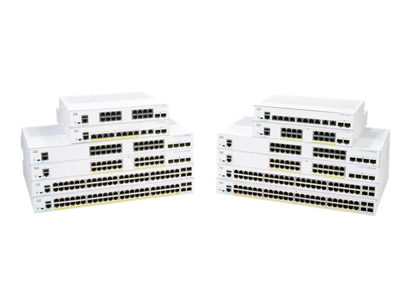 CISCO CBS350 Managed Switch 8 Port GE PoE ExtPS2x1G Combo REMANUFACTURED