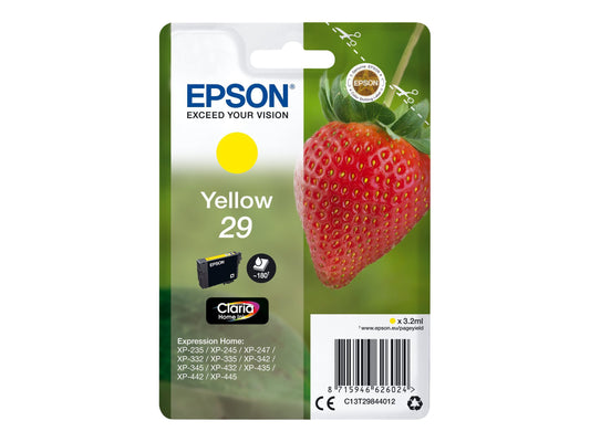 EPSON 4LB Cartridge Fraise - Ink Claria Home Yellow w/s