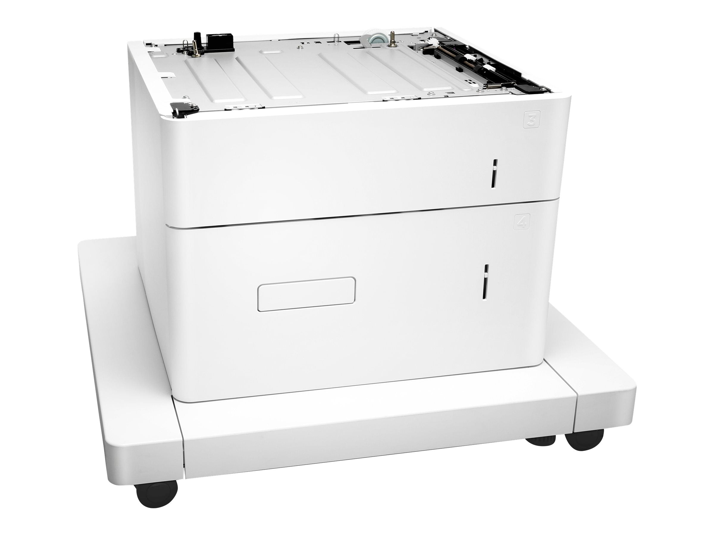 HP LaserJet Bac 550 feuilles + Bac Haute Capacite 2 000 feuilles + Support