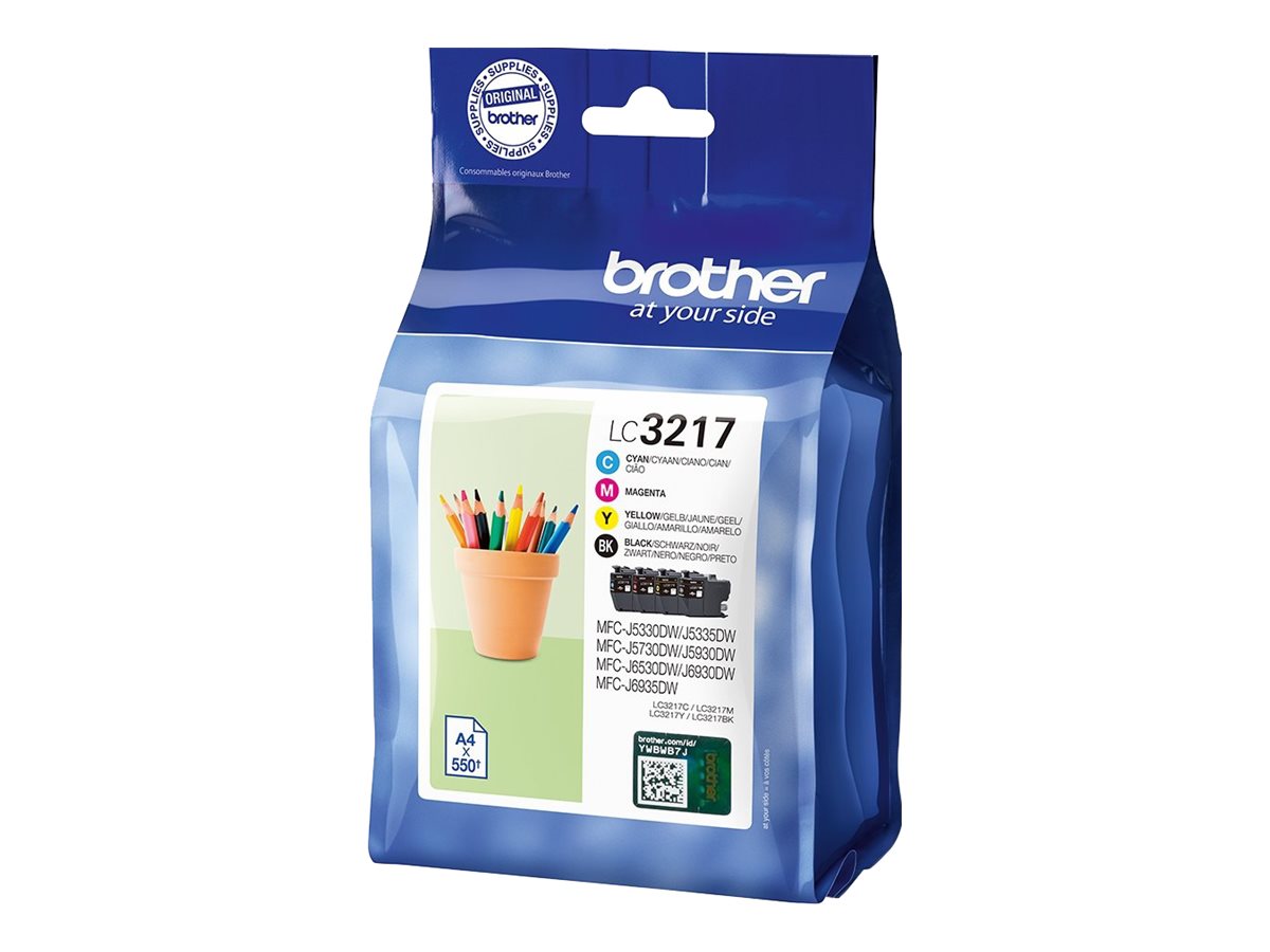 BROTHER Value Pack LC3217BK/C/M/Y