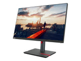 LENOVO ThinkVision P24h-30 23.8p Monitor USB Type-C HDMI DP 4xUSB 3.2 - ThinkRed